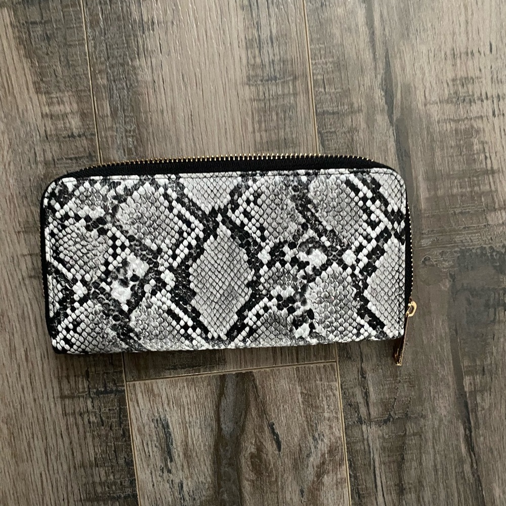 Snake Print Wallet